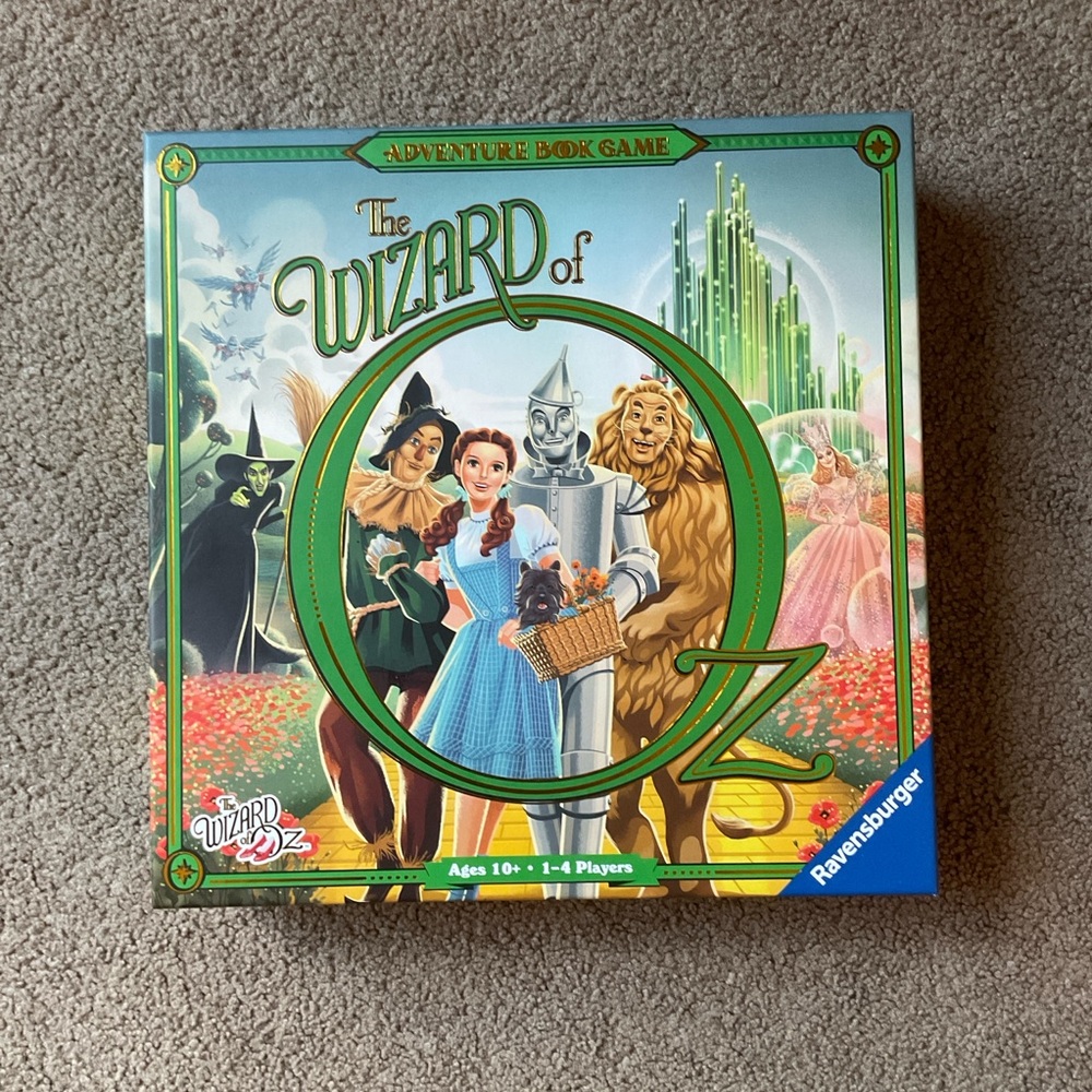 💚NEW💖 Ravensburger The Wizard of Oz Adventure Book Board Game